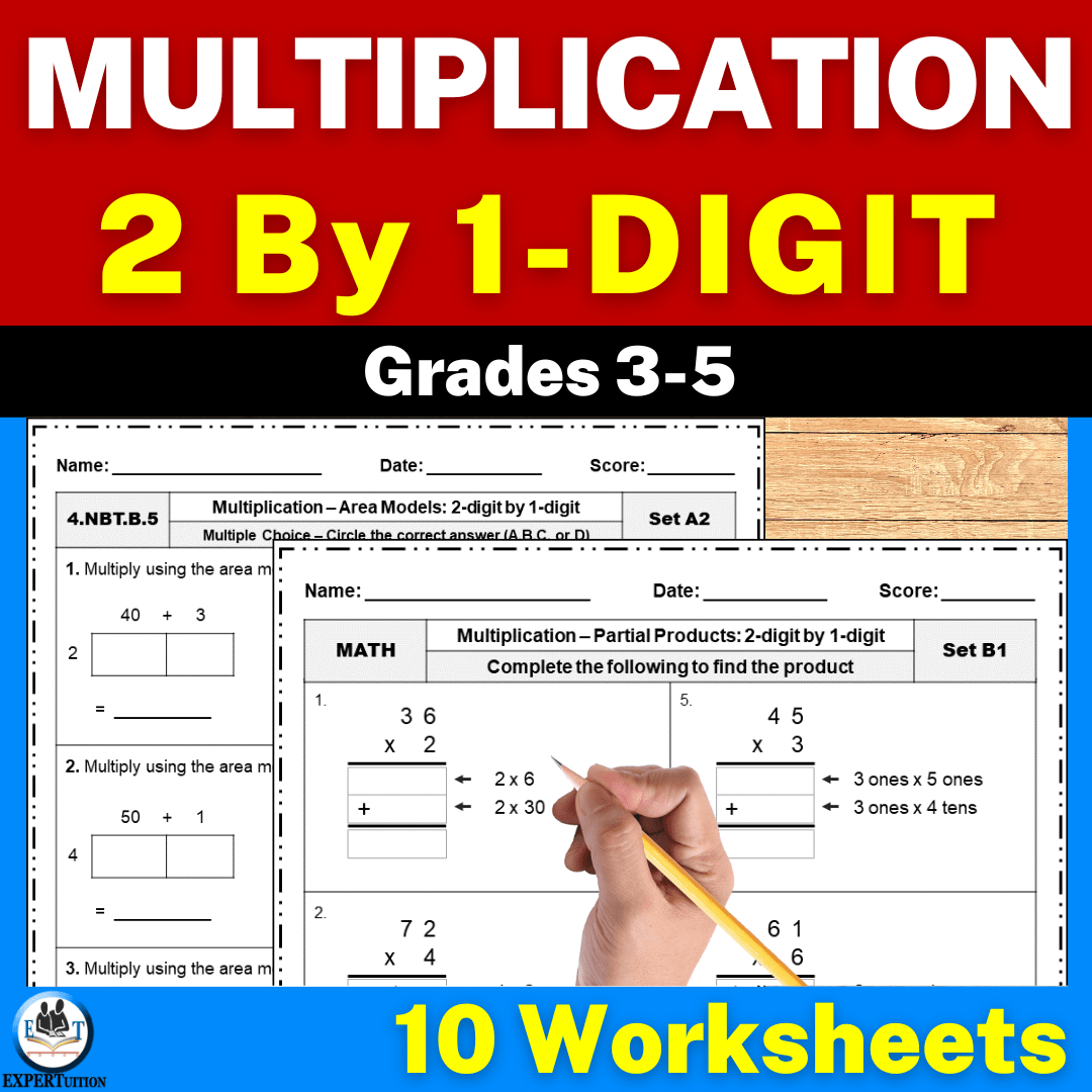 Free Two Digit Multiplication Worksheets Pdf