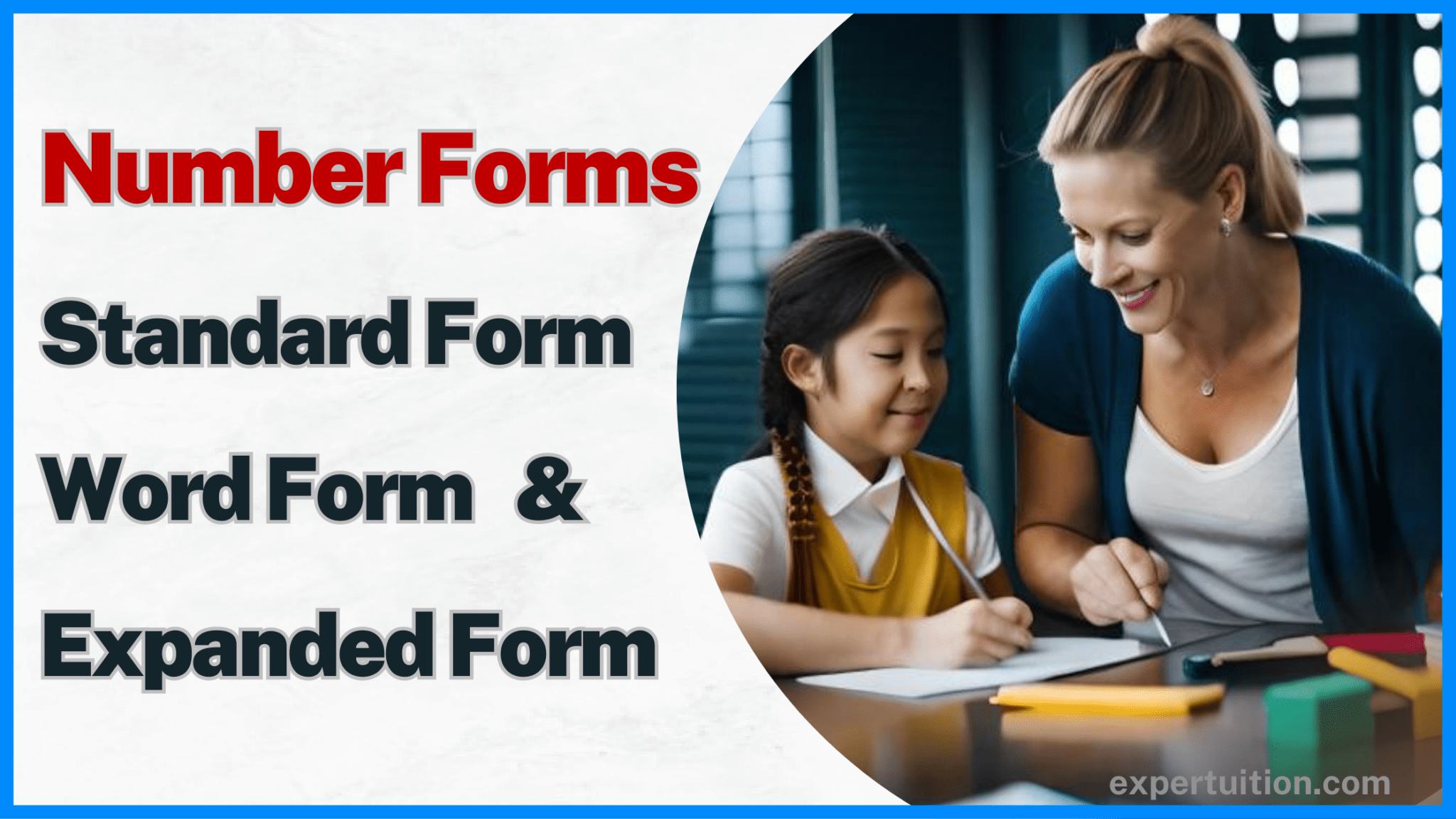 Number Forms Writing Numbers In Standard Word And Expanded Forms 