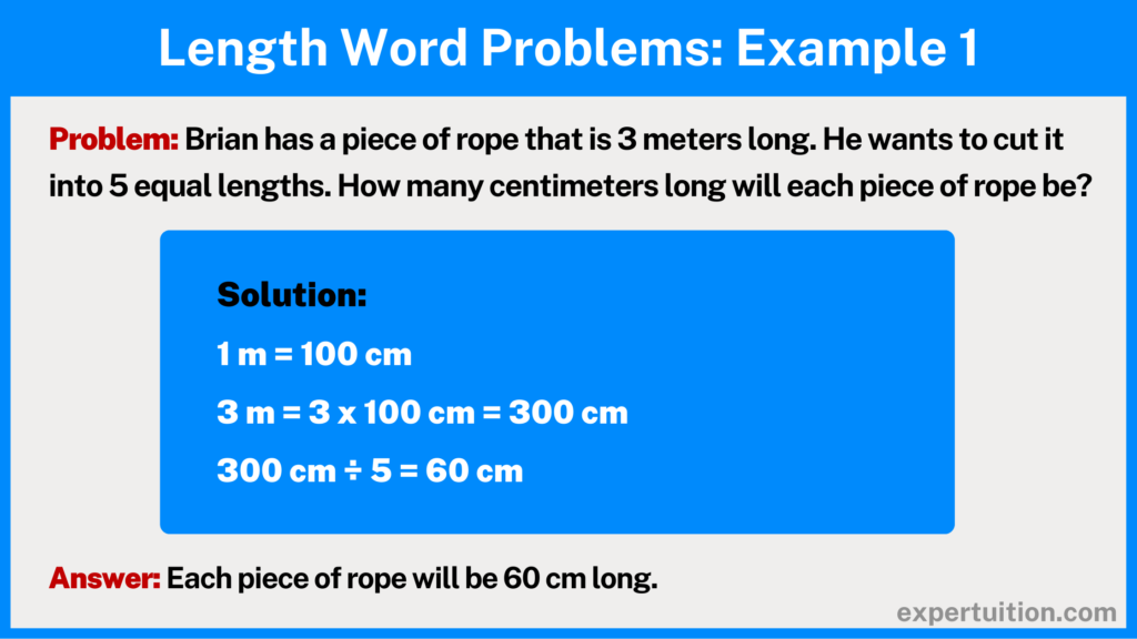length word problems example